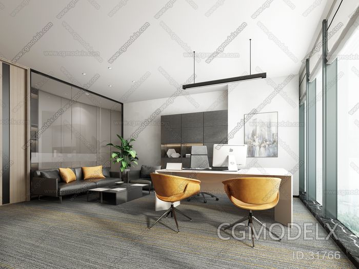 Modern Office 3D model [ID:31766]