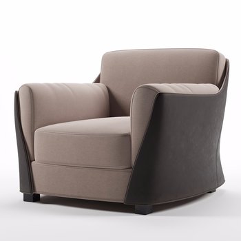 Contemporary Armchair · Giorgetti 3D model [ID:10530]