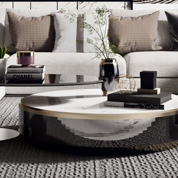 Modern Living Room 3D model [ID:42470]