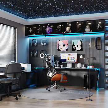 Modern Esports Room 3D Model - Recreation Room | CGmodelX