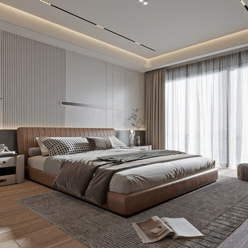 Modern Bedroom 3d Model [id:61737]