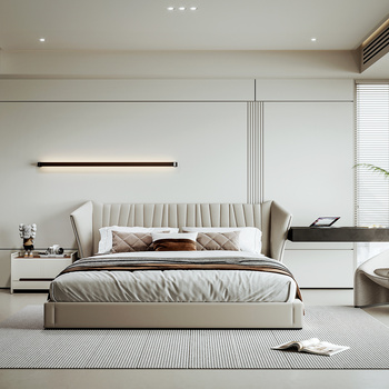 Modern Bedroom 3D Model [ID:61795]