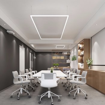 Contemporary Meeting Room /Conference Room 3D model [ID:18612]