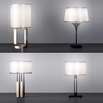 Contemporary Table Lamps 3D model [ID:21250]